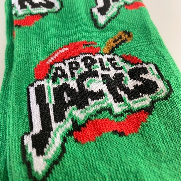 KELLOGG’S APPLE JACKS Novelty Socks - Picture 4 of 6